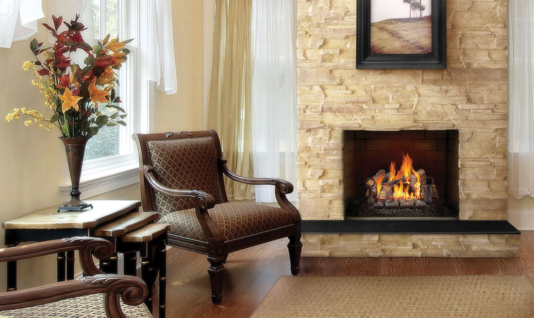 Vented Gas Logs & Stoves
