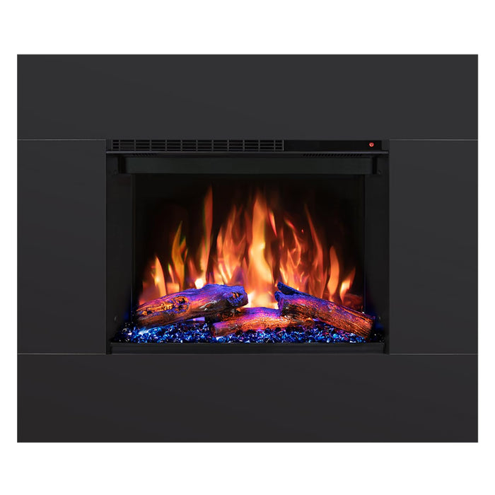 Modern Flames Redstone Traditional 36" Built-in Electric Fireplace - Hybrid-FXTM Flame Technology - Multi-Color Flames - with Remote Control - RS-3626