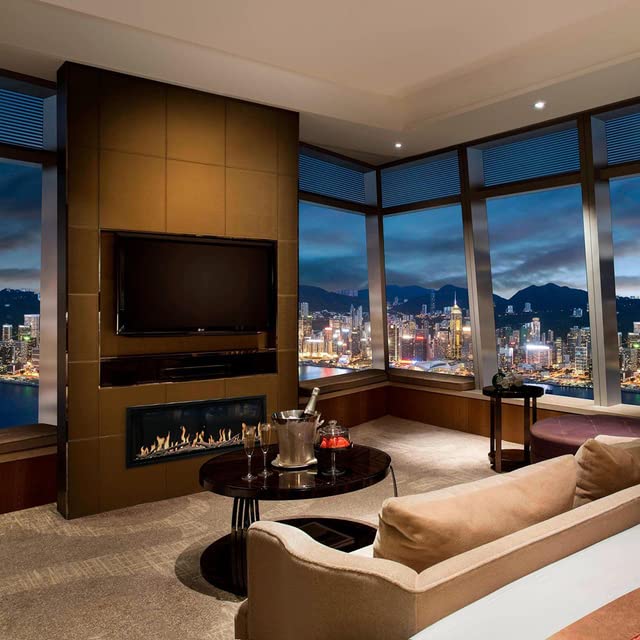 Modern Flames Orion Slim 52" Single-Sided HELIOVISION Virtual Electric Fireplace - OR52-SLIM