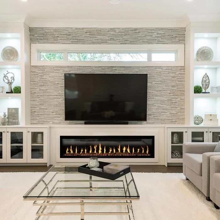 Modern Flames Orion 76-in Slim Heliovision Linear Electric Fireplace
