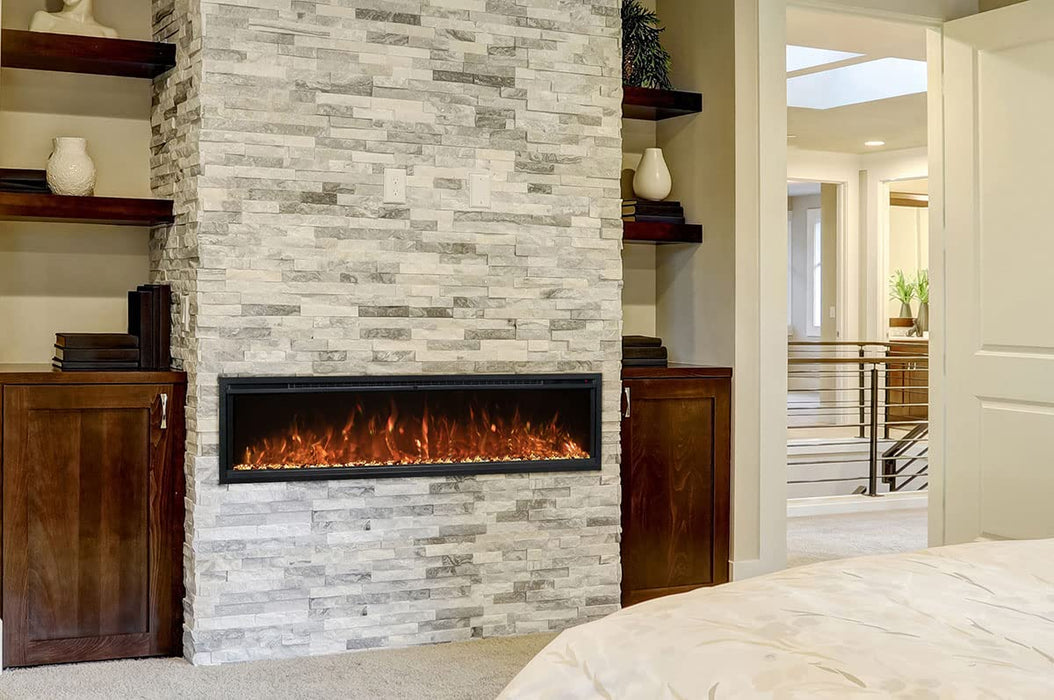 Modern Flames Spectrum Slimline 50" Ultra-Slim Build-in Electric Fireplace - SPS-50B