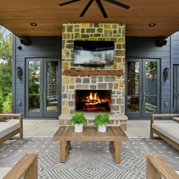FireRock Conventional Fireplace - 42"