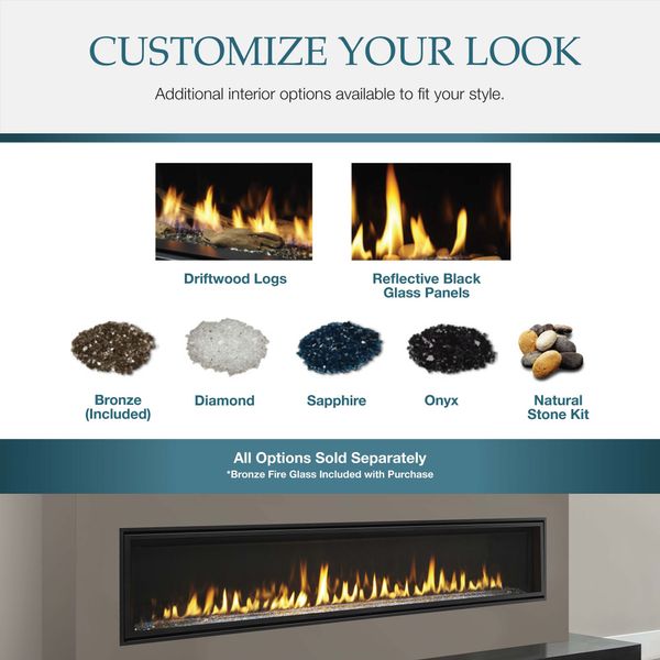 Majestic Echelon II Direct Vent Gas Fireplace - 36"