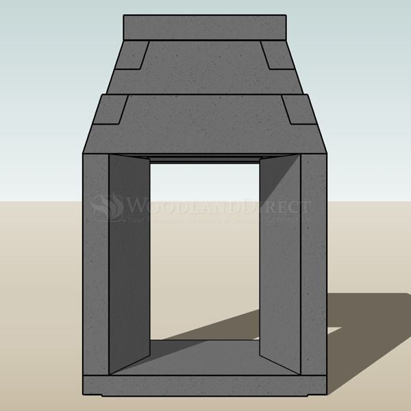 FireRock See Through Fireplace - 30"