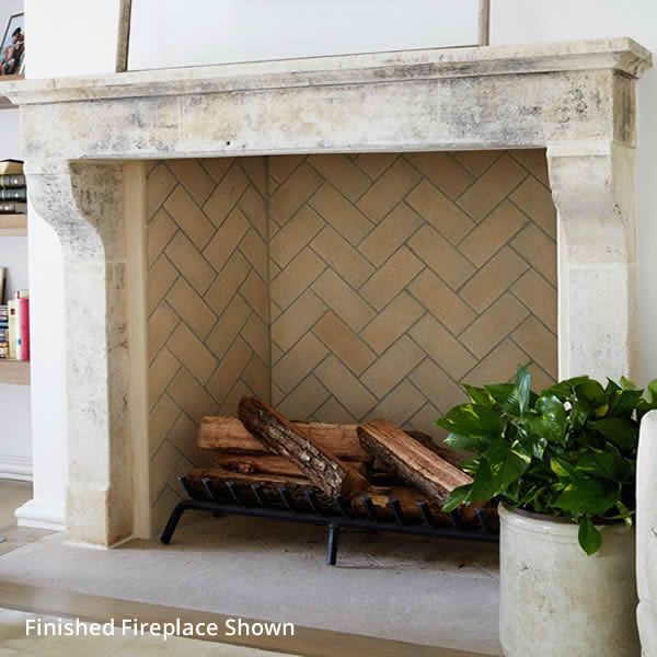 Engineered Rumford Style Masonry Fireplace System - 42"