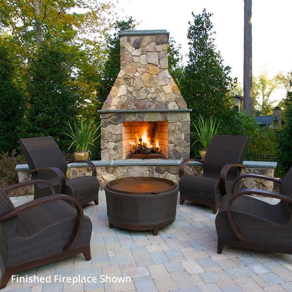 Isokern Standard Outdoor Fireplace - 42"