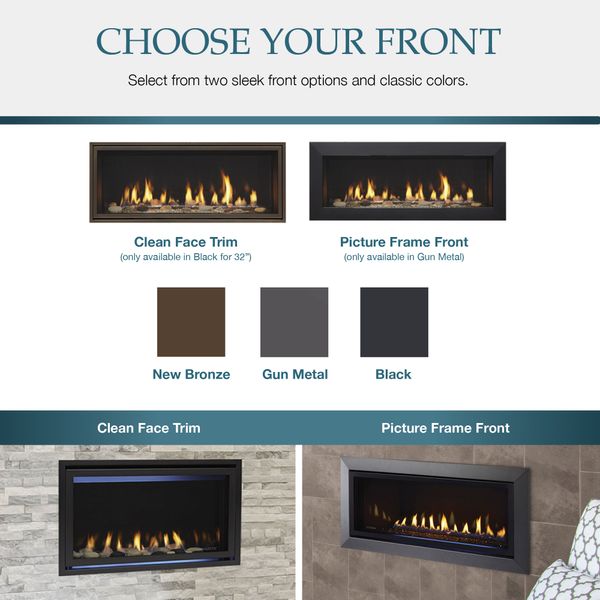 Majestic Jade Direct Vent Gas Fireplace - 42"