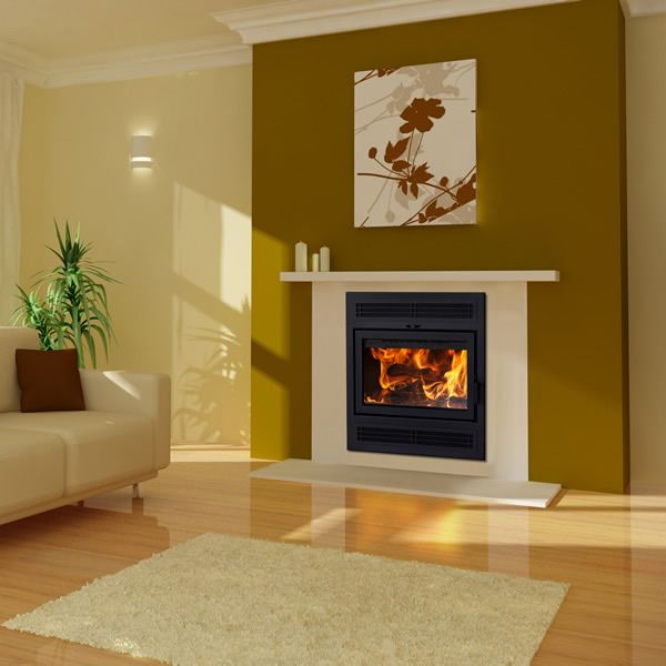 Supreme Astra Single-Sided Wood Burning Fireplace – 24”