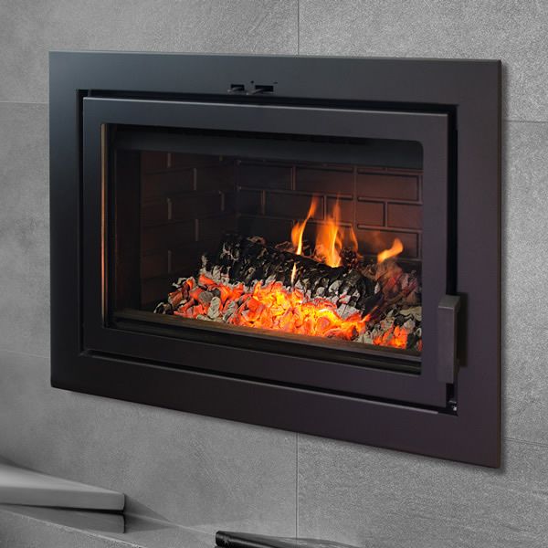 Supreme Astra Single-Sided Wood Burning Fireplace – 24”
