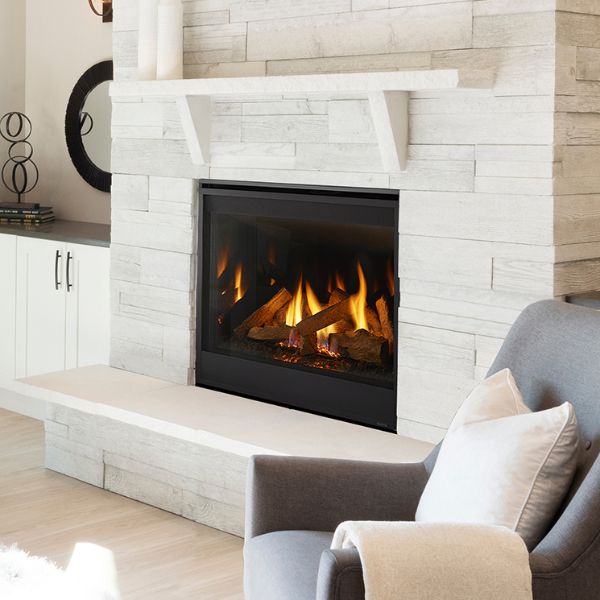 Majestic Quartz 36 Platinum Direct Vent Gas Fireplace