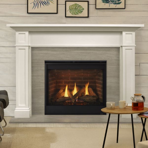 Majestic Quartz 36 Platinum Direct Vent Gas Fireplace